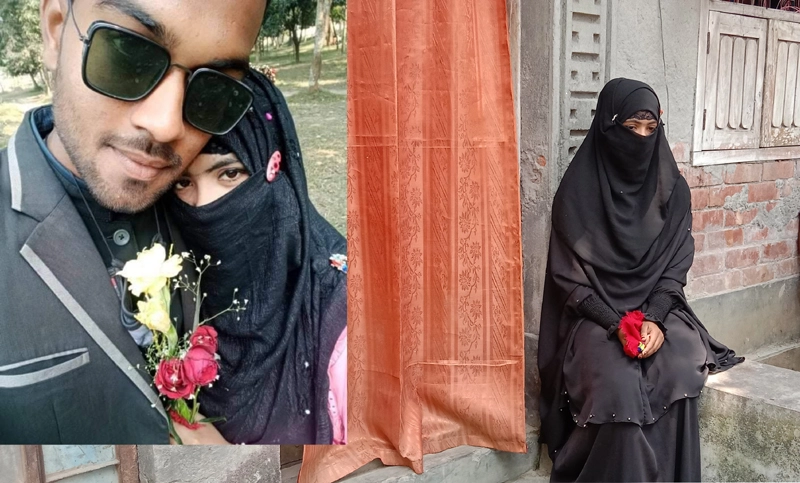 বিয়ের দাবিতে প্রেমিকের বাড়িতে কলেজ ছাত্রী!